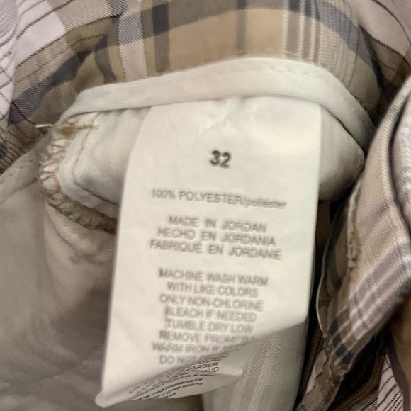 BEN HOGAN PERFORMANCE SIZE 32 BROWN PLAID GOLF SHORTS Size Small - Picture 5 of 7